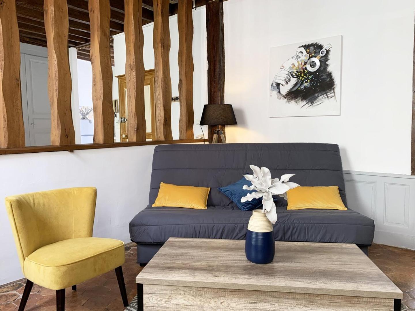 Le Clocher- Appartement Dans Le Coeur De Ville Chartres Bagian luar foto